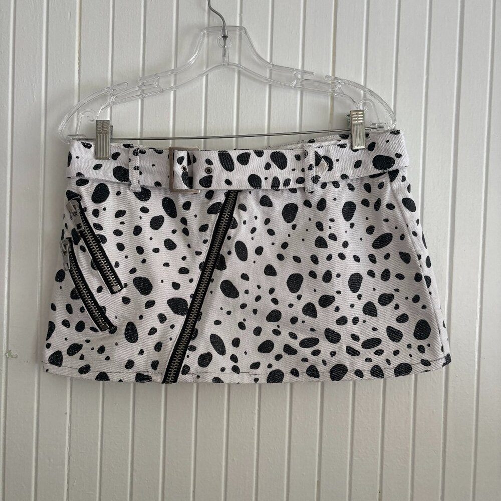nANA JUDY + DISNEY 101 Dalmatians Micro Denim Skirt